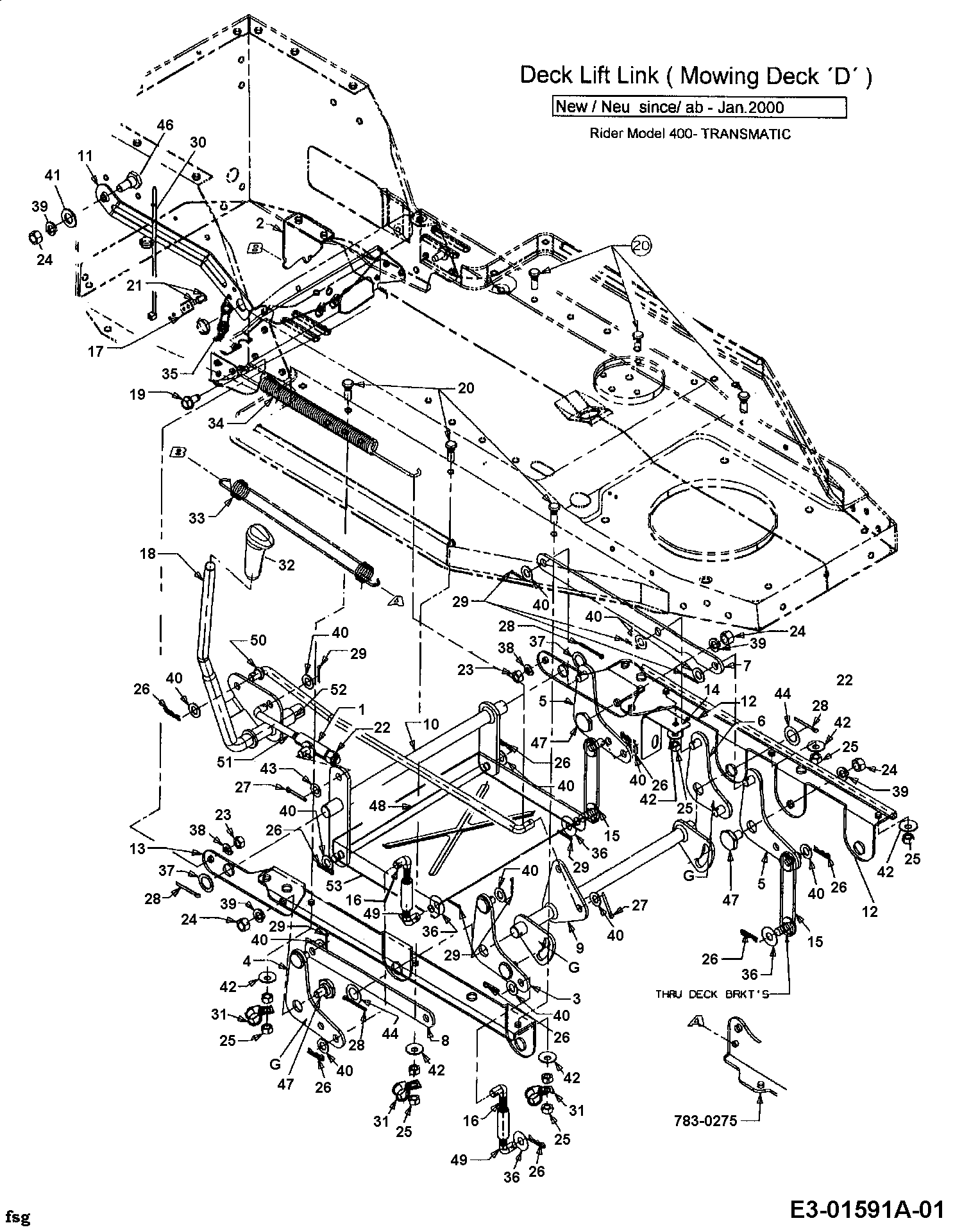 Messersatz passend für Budget BTR 1101 13B1451F619 Seitenauswurf Rasentraktor